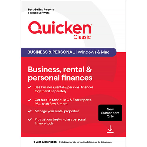 Quicken Classic Business & Personal for New Users