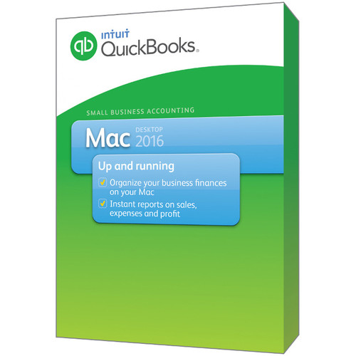 Intuit QuickBooks 2016 for Mac (1-User, Download)