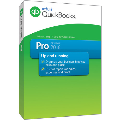 Intuit QuickBooks Pro 2016 (2-Users, Download)