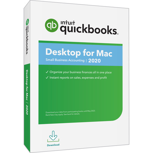 Intuit QuickBooks for Mac 2020 (Download, Perpetual License)