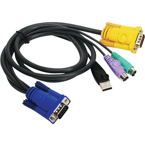 IOGEAR PS/2-USB KVM Cable (6')