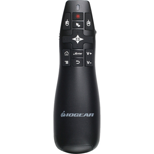 IOGEAR Red Point Pro 2.4GHz Gyroscopic Presentation Mouse with Laser Pointer