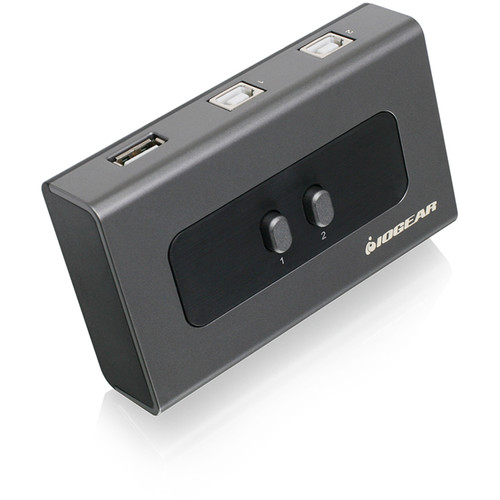 IOGEAR GUB212 2-Port USB 2.0 Peripheral Sharing Switch
