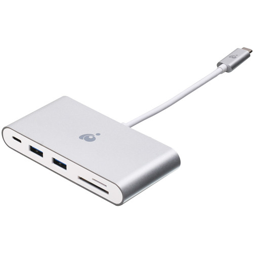 IOGEAR GUH3C84PD USB Type-C to SD/microSD, USB Type-A Adapter