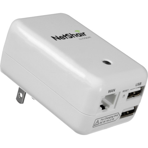 IOGEAR NetShair Link Portable Wi-Fi Router and USB Media Hub