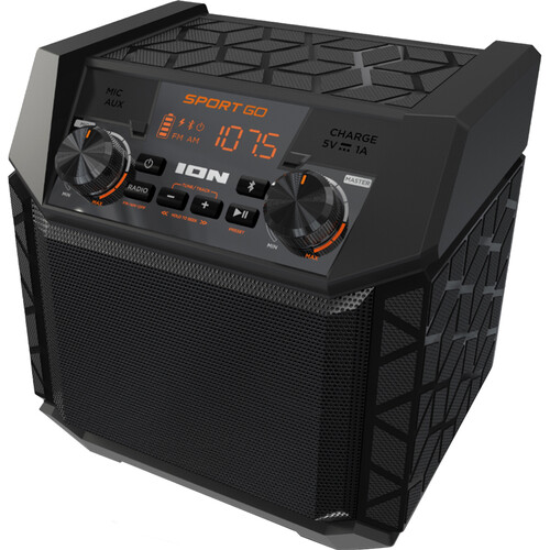 ION Audio Sport Go Portable Waterproof Bluetooth Speaker IPA104A