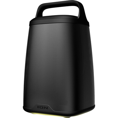 ION Audio Acadia Waterproof Stereo Bluetooth Speaker with Multi-Color LEDs & 360° Sound