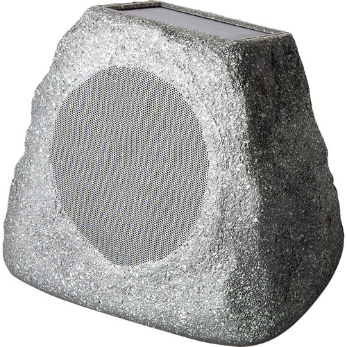 ION Audio Solar Rock Multi-Sync Rechargeable Outdoor Bluetooth-Enabled Speaker