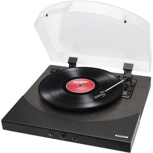 ION Audio Premier LP Stereo Turntable with Bluetooth and USB (Black)