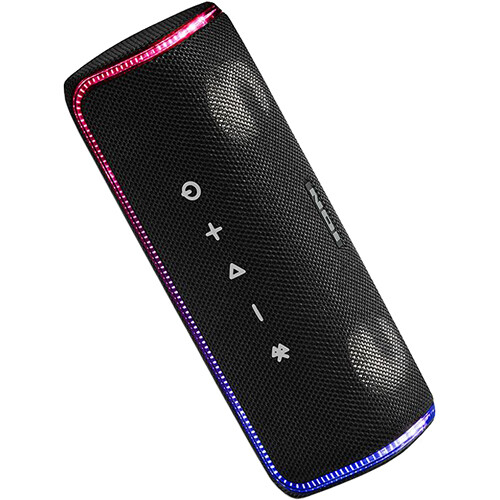 ION Audio Slam Jam Weatherproof Bluetooth Speaker with Drum Sound Effects (Black)
