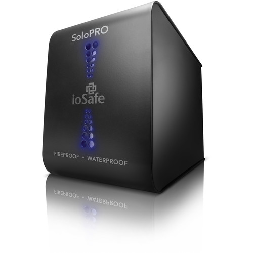 IoSafe SoloPRO Fire and Waterproof USB 3.0 External Hard Drive (6TB, 1-Year DRS)