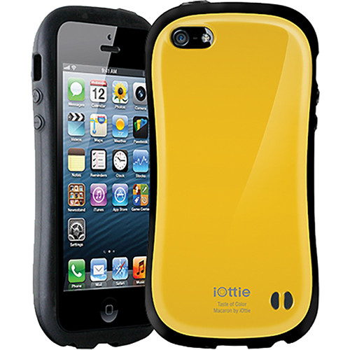 iOttie Macaron Protective Case Cover for iPhone 5 (Yellow)