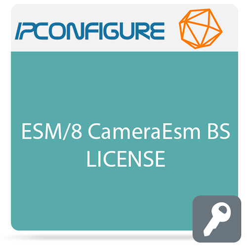IPConfigure Enterprise Surveillance Management Base Software with 1-Year Support/Upgrade Subscription (8 Cameras)