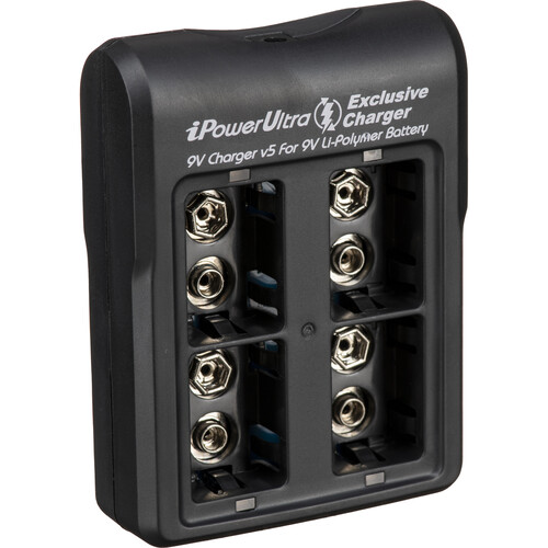iPower 9V Battery Fast Smart Charger