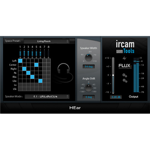 IRCAM TOOLS HEar - Binaural Encoding Tool Plug-In (Electronic Download)