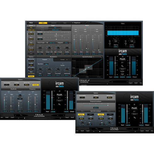 IRCAM TOOLS Trax v3 -Transformer/Cross Synthesis/Source Filter Suite