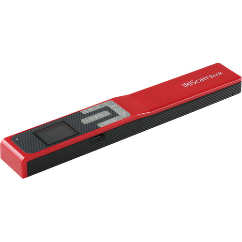 IRIS IRIScan Book 5 Portable Scanner (Red)