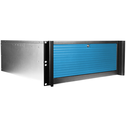 iStarUSA D416-B10BL-BL 10-Bay Compact Rackmount Hot-Swap Chassis (Blue)