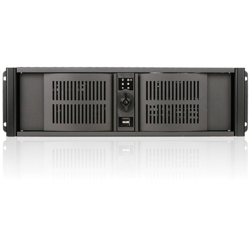 iStarUSA D Storm Series D-300S5 3U Compact Stylish Rackmountable Chassis (Black)