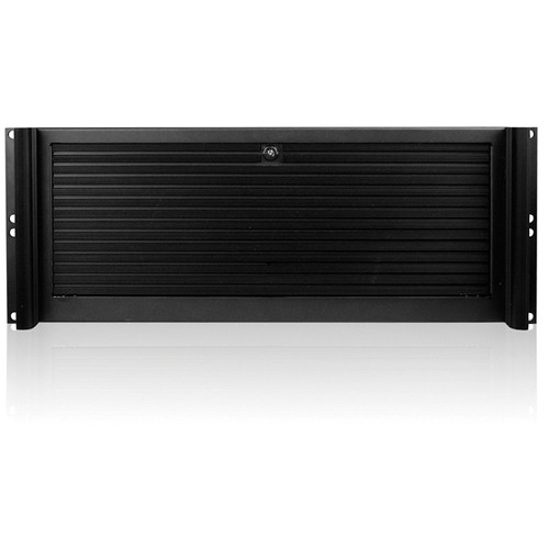 iStarUSA D Value Series D-416-6B124 4U Compact Stylish Rackmount Chassis for 24 x 2.5" Hotswap Drives PS2 PSU (Black)