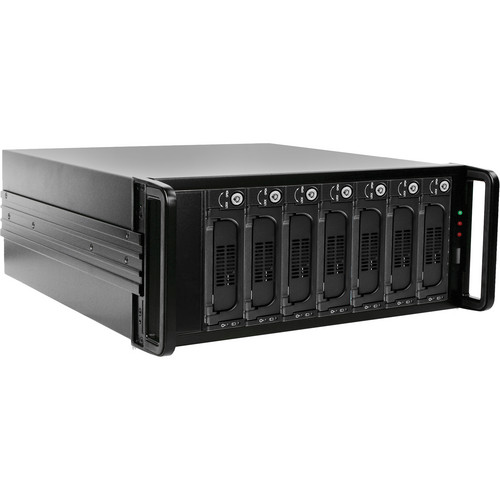 iStarUSA SFF8470 Multilane 4U 8-Bay SATA JBOD 500W PSU Chassis (Black)