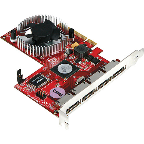 iStarUSA 4 eSATA Ports with Port Multiplier Function RAID Controller