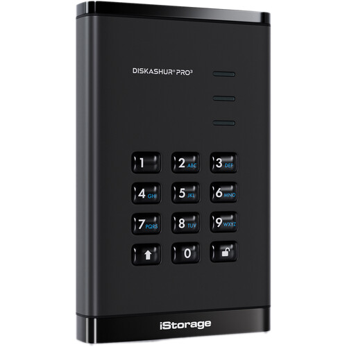 Istorage 4TB diskAshur PRO3 USB 3.2 Gen1 IS-DAP3-256-SSD-4000-F