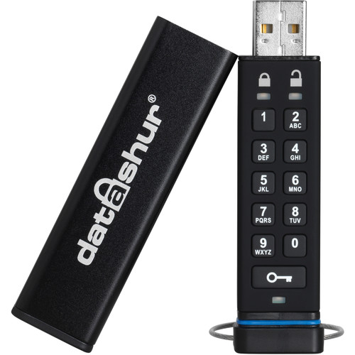 Istorage 8GB datashur USB 2.0 Encrypted Flash Drive