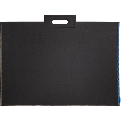 Itoya Midtown Bag Large Format Artwork Carrier (22 x 31", Black/Blue)