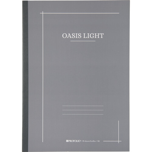 Itoya ProFolio Oasis Notebook (Gray, 7 x 9.9")
