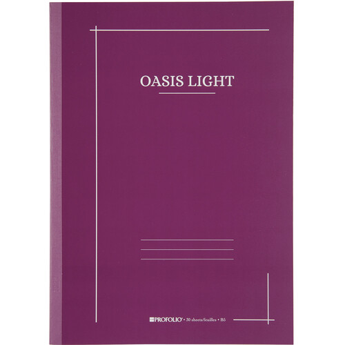 Itoya ProFolio Oasis Notebook (Purple, 7 x 9.9")
