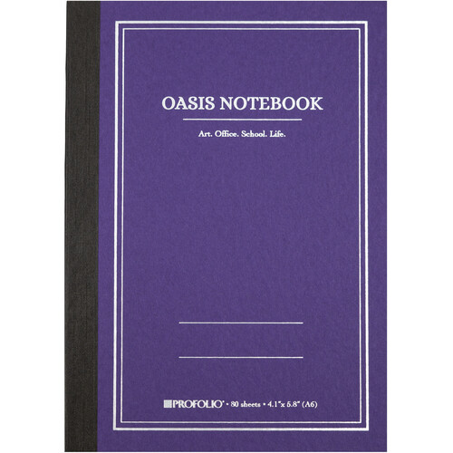 Itoya ProFolio Oasis Notebook (Purple, 4.1 x 5.8")