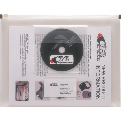 Itoya PolyZip Envelope (8.5 x 11", Horizontal Orientation)