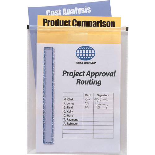 Itoya PolyZip Envelope (8.5 x 11", Vertical Orientation)