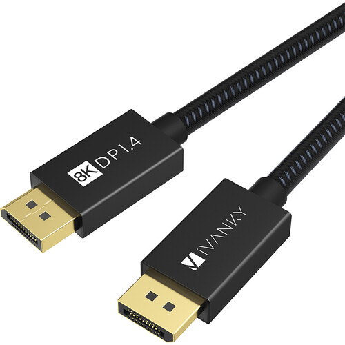iVANKY DisplayPort 1.4 8K Cable (3.3')