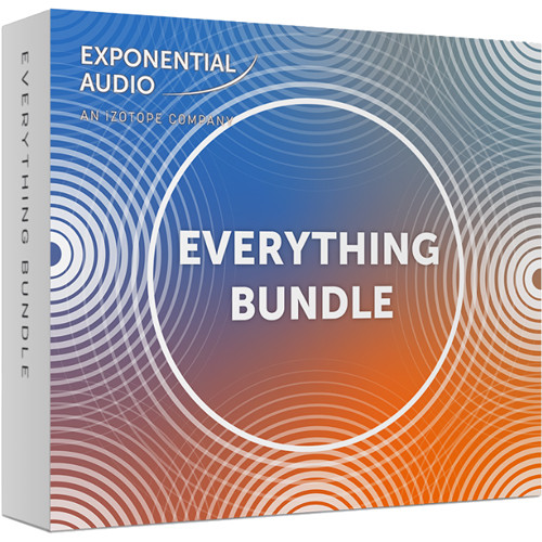iZotope Exponential Audio Everything Bundle - Reverb Software & Sound Design Tools (Upgrade from RX Post Production Suite 3, Download)