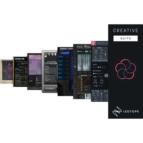 iZotope Creative Suite - 7 Software Tools for Sound Production & Creation (Crossgrade, Download)
