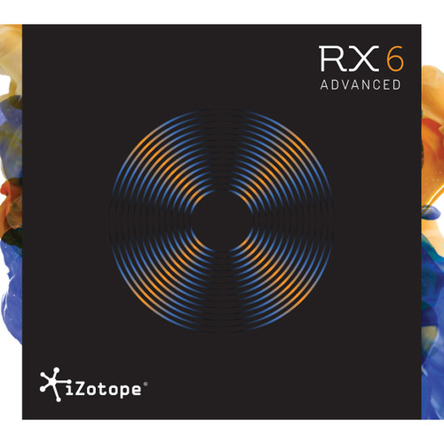 iZotope RX 6 Advanced - Audio Restoration and Enhancement Software (Upgrade from RX 1-5 Advanced, Download)