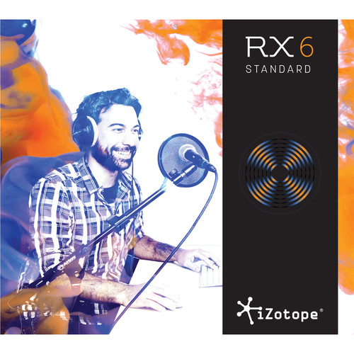 iZotope RX 6 Standard Audio Restoration and Enhancement Software (Crossgrade, Download)
