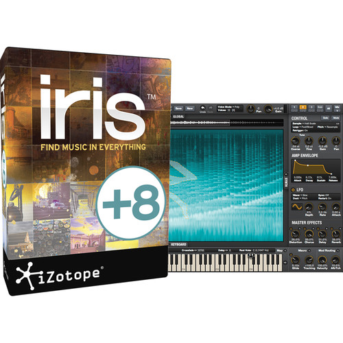 iZotope Iris + 8 Sound Libraries Bundle - Virtual Instrument with Expansion Packs (Download)