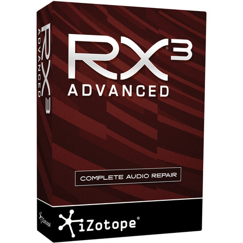 iZotope RX 3 Advanced Complete Audio Repair Software