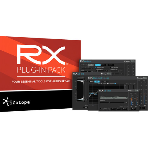 iZotope RX Plug-In Pack - Audio Repair RX PLUGIN PACK SLEEVE B&H