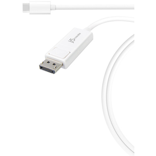 j5create USB Type-C to 4K DisplayPort Cable (4')