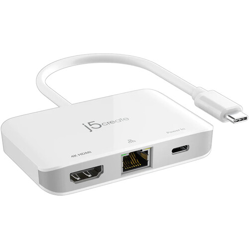 j5create USB-C to 4K HDMI Ethernet Adapter