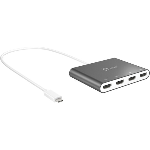 j5create JCA366 USB Type-C to 4-Port HDMI Multi-Monitor Adapter