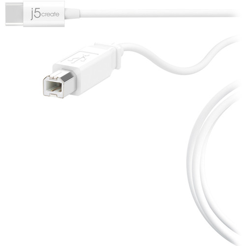 j5create USB 2.0 Type-C to Type-B Cable (6')