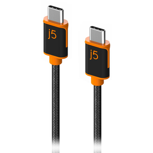 j5create USB-C 60W Sync & Charge Cable (9.8')