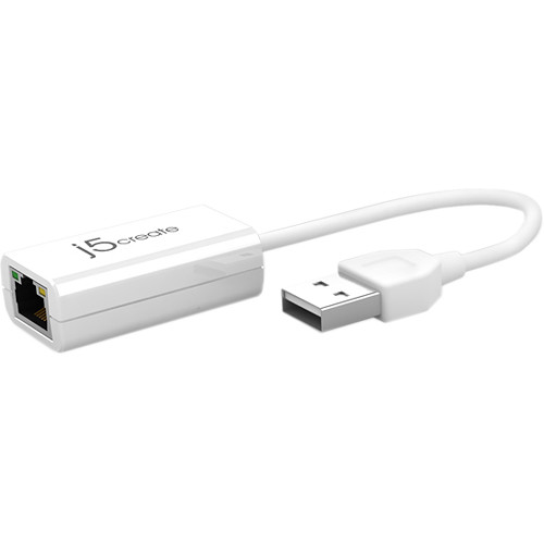 j5create USB 2.0 10/100 Mbps Ethernet Adapter