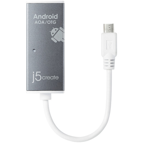 j5create 2-Port USB 2.0 Android Open Accessory (AOA)/On The Go (OTG) Hub