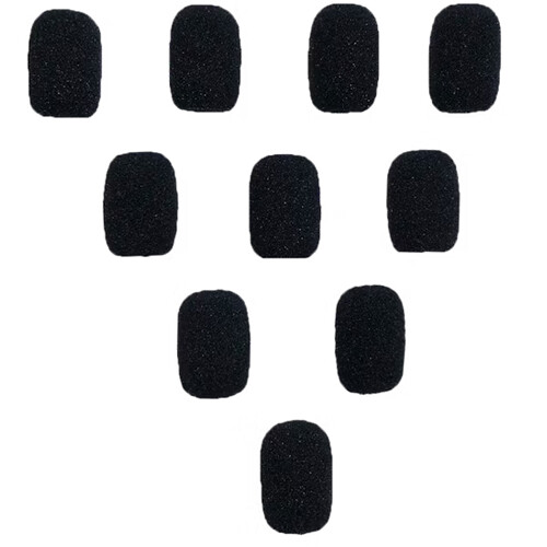 BlueParrott Slim Foam Mic Cover for BlueParrott B250-XT Headset (10-Piece)